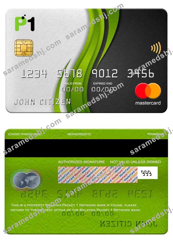 Malaysia Packet 1 Network bank mastercard
